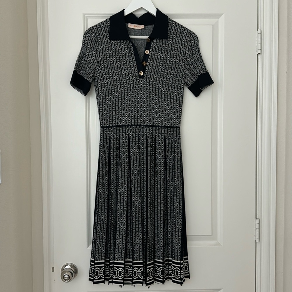 Tory Burch Gemini Link Jacquard dress